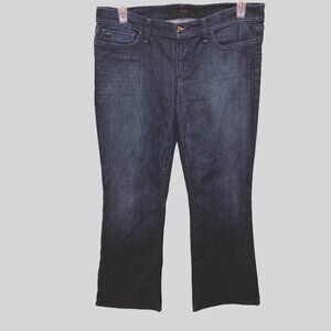 New Tommy Hilfiger Freedom Womens Size 12 Blue Low Rise Boot Cut Leg Denim Jeans